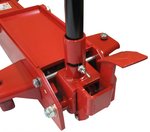 Cric rouleur hydraulique 2t - extra long et bas pour voitures sportives