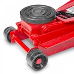 Cric rouleur hydraulique 2,5t - extra plat pour des voitures sportives