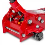 Cric rouleur hydraulique 2,5t - extra plat pour des voitures sportives