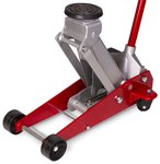 Cric rouleur hydraulique 3t - montee rapide
