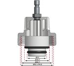 L'adaptateur n ° 10 pour l'art. 8027/8098: BMW (E46, E36, E34, E39, E38, E32, E90)