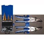Porte-outils 1/3: cisailles en metal, perceuse a pas 5 pieces