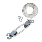Treuil manuel avec cable en nylon de 20 m