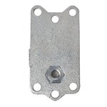 Collier de serrage 48 mm en fonte avec levier basculant pour roue avant