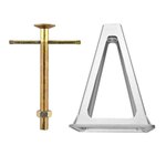 Ensemble de supports en aluminium de 4 pieces
