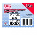 Bande poncer 10 mm x 330 mm 12 pieces pour art. 8853