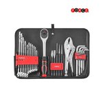 Boite a outils remplie de 107 pieces