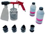 Pistolet de sablage a air avec accessoires