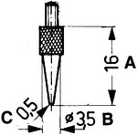 Point de mesure hemisphere -DPTR