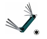 Jeu de 8 cles m les Torx sur monture