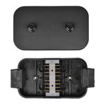 Boîte de connexion de cables en plastique 8x4 broches connexions croisees