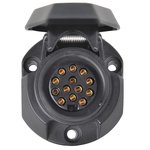 Prise 13 broches PVC type Jaeger + joint caoutchouc
