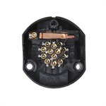 Prise 13 broches PVC type Jaeger + joint caoutchouc