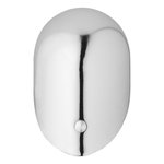 Capuchon de barre de remorquage en metal chrome pliable sous blister