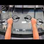 Palonnier a ventouses en aluminium avec 2 ventouses