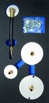 Ensemble de 4 pieces pour purgeur de frein air