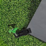 Clips pour tapis de tente - jeu de 4 pcs