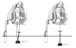 Palan electrique a cable 510x410x455mm