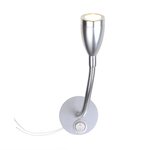 Spot en saillie 1 LED avec col de cygne flexible 12 V 120 lm diam. 65 x 110-260 mm