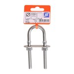 Boulon U, 8x100mm, A2 RVS AISI 316