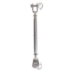 Tendeur de moufle M5 pour voile, 2,5 mm, acier inoxydable A4 AISI 316