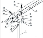 Grue portique mobile 1 ton