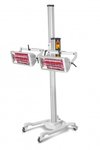 S echoir peinture infrarouge avec 2 lampes