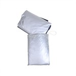 Housse de moto XL bleu/argent
