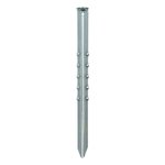 Piquet de tente 40cm metal nervure