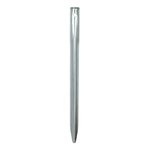 Piquet de tente 30cm metal demi-rond