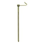 Goupille de roche 21cm en metal avec crochet