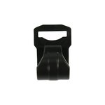 Clip de tente pour mat de tente 20-25mm avec fente noir
