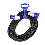 Attache de cable avec poignee pour cable d'extension CEE