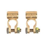 Jeu de pinces pour bornes de batterie (+) et (-) 35-50 mm