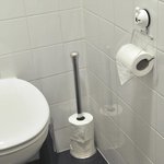 Porte-rouleau de toilette avec ventouse 3kg