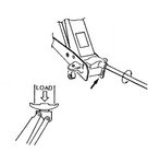 Cric rouleur hydraulique 2t