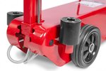 Cric rouleur hydro-pneumatique 25-50 t avec manche fixe