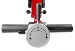 Cric rouleur hydro-pneumatique 25-50 t avec manche fixe