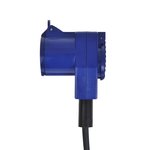 Rallonge CEE 20M avec fiche coudee contrastee + prise Schuko 3x1,5mm²
