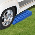 Bloc de rampe 75 mm bleu - lot de 2 pieces