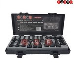 Coffret de 25 douilles a choc tournevis Torx & XZN 1/2