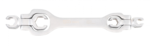 Cle a pipe, ouverte 8-en-1 8 - 19 mm