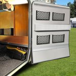 Filet de rangement elastique 302x169mm avec cadre en plastique NS-12