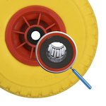 Pneu PU avec jante en plastique 103.00-4