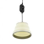 Lampe suspendue LED pliable blanc 15cm