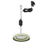 Lampe suspendue LED pliable blanc 15cm