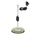 Lampe suspendue LED pliable blanc 25cm