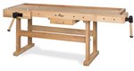 Etabli en bois lourd - 2100x700 mm