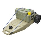Reservoir d'eaux usees Wastemaster 38L beige