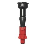 Bec verseur en metal avec bouchon automatique anti-fuite (art. 530090 - 530091)
